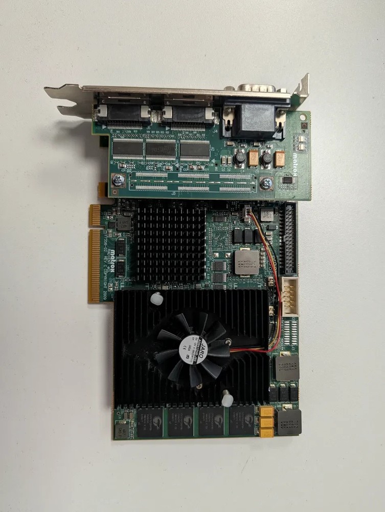 Matrox Radient eCL-DF Dual Full Camera Link Frame Grabber RAD2GDF200432 PCIe 2GB