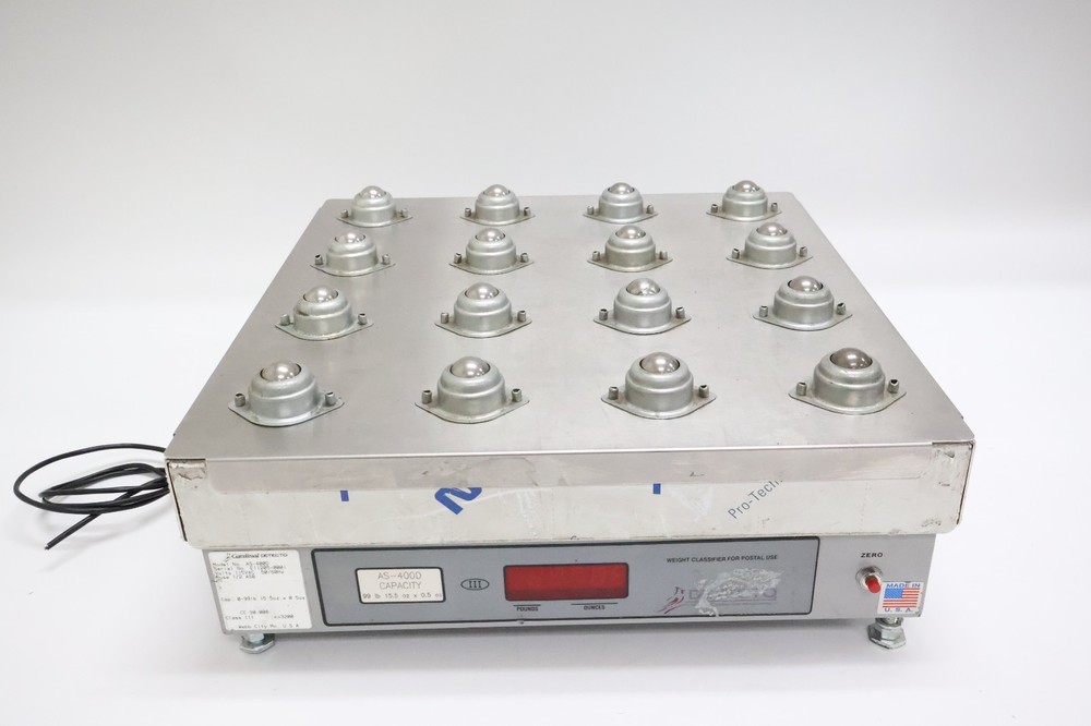 Cardinal AS-400D Postal Scale 99lb/0.5oz With OL Error Broken Wire READ