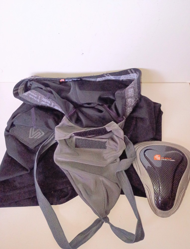 🩲 Shock Doctor Woman's Size Large Core Compression Shorts With Protective Cup
