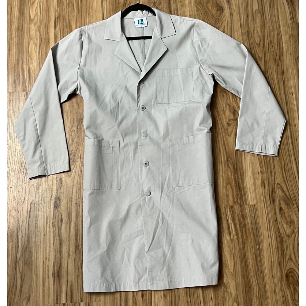 Adar Lab Coat Professional Workwear Uniform Tan Size 42