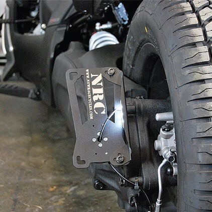 NEW RAGE CYCLE Side Mount License Plate Frames DV4-SIDE