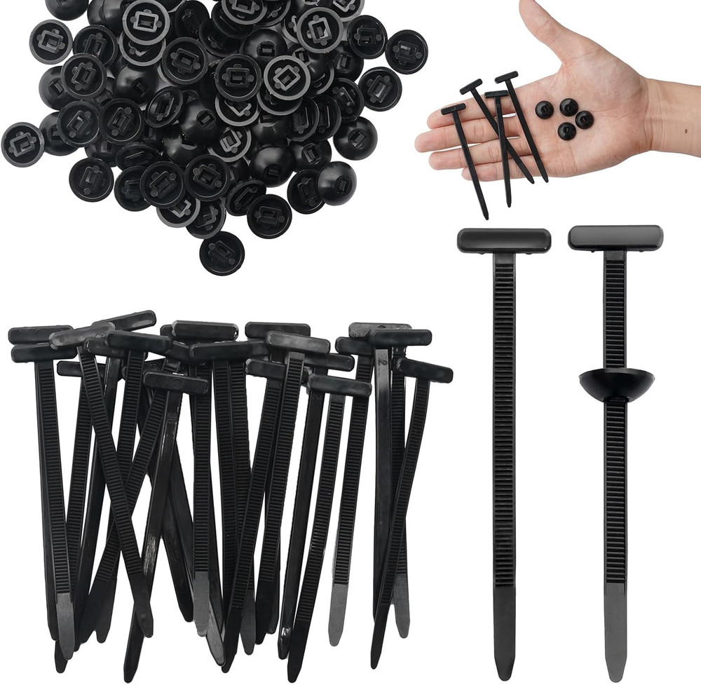 150 Pcs Multifunctional Universal Cable Tie Buckle, Heavy Duty Self-Locking Zip