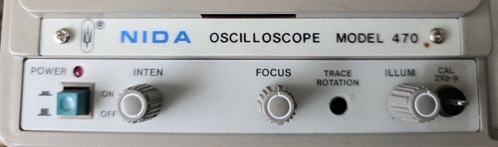 NIDA Model 470 Oscilloscope