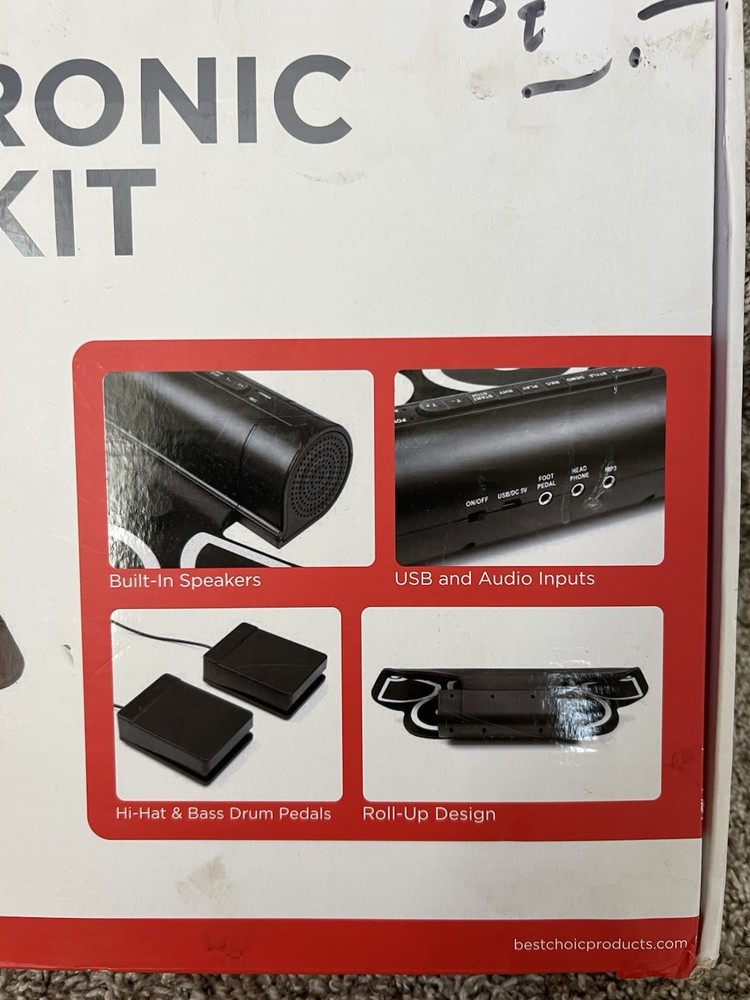 BCP Roll-Up Electronic Drum Kit