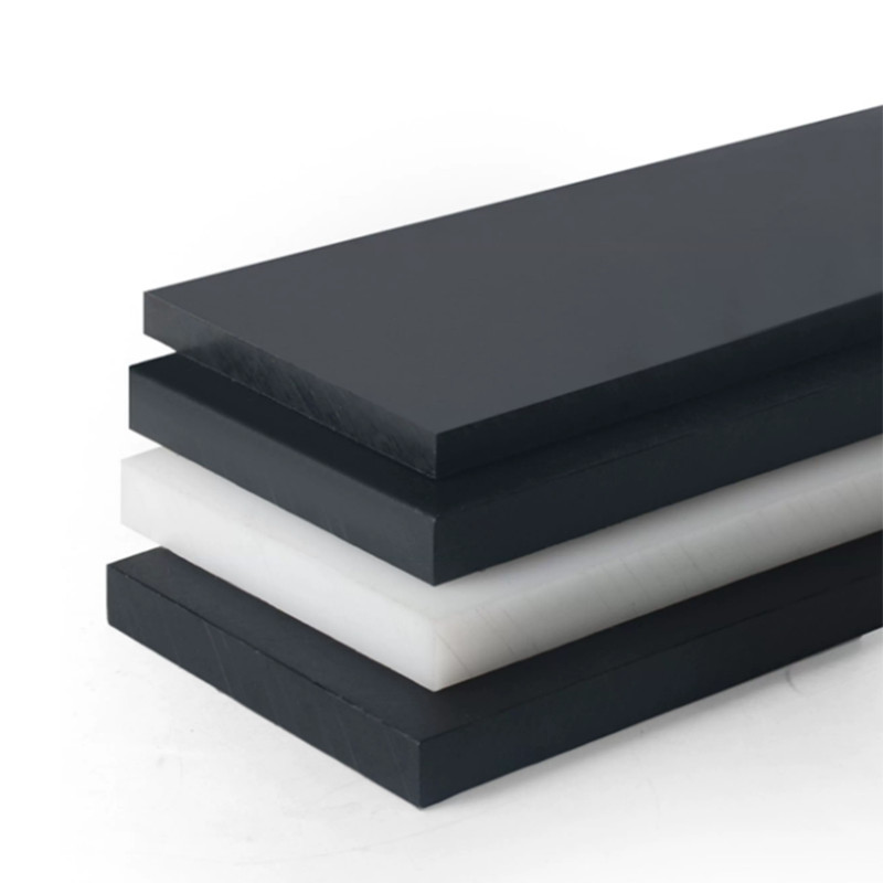 2mm - 30mm Thick HDPE Sheets Polyethylene Plastic Block Plates Panel Black/White