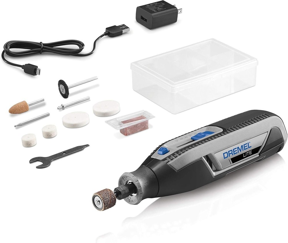 Cordless Rotary Tool Variable Speed Multi-Purpose Rotary Tool Kit USB Charging