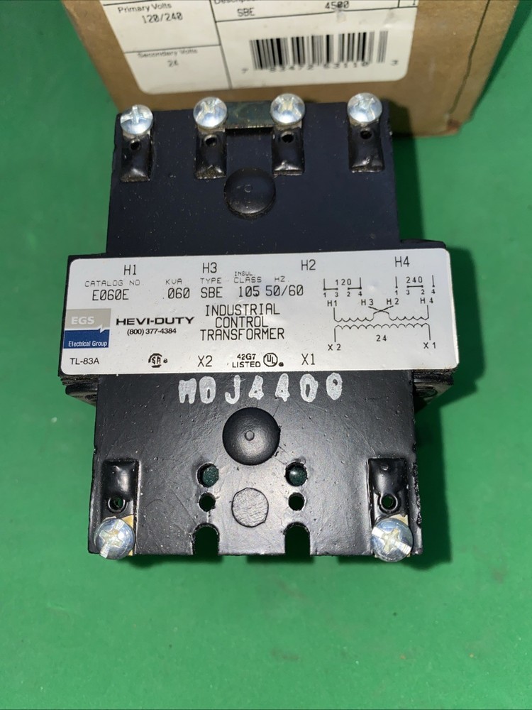 Hevi-Duty E060E Industrial Control Transformer