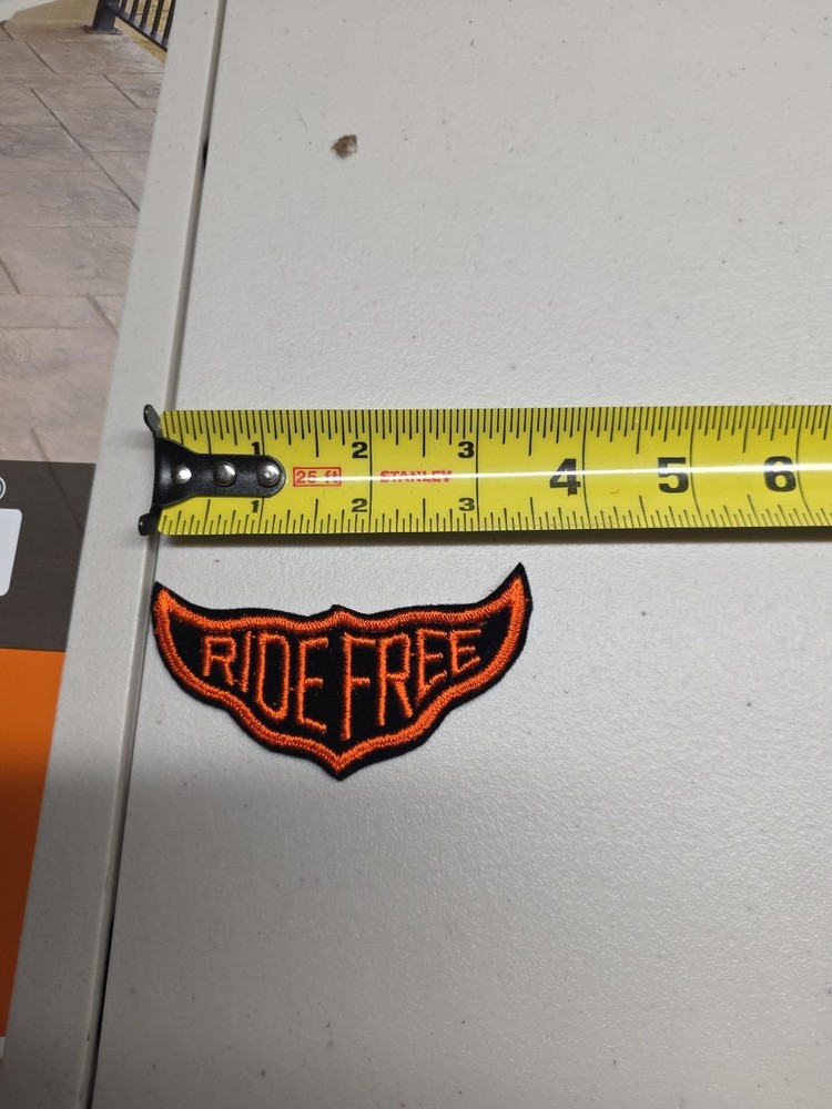 Harley Davidson Patch  Ride Free
