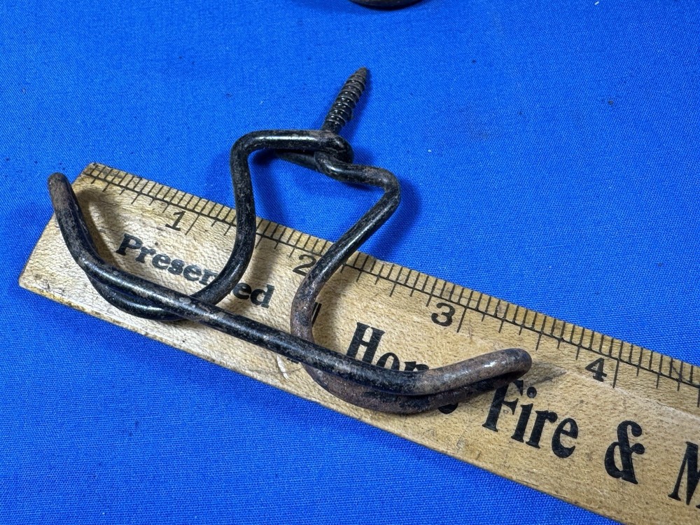 18 Vintage WIRE HOOKS w/ Threaded Ends & No Bends ~ Several Different Sizes
