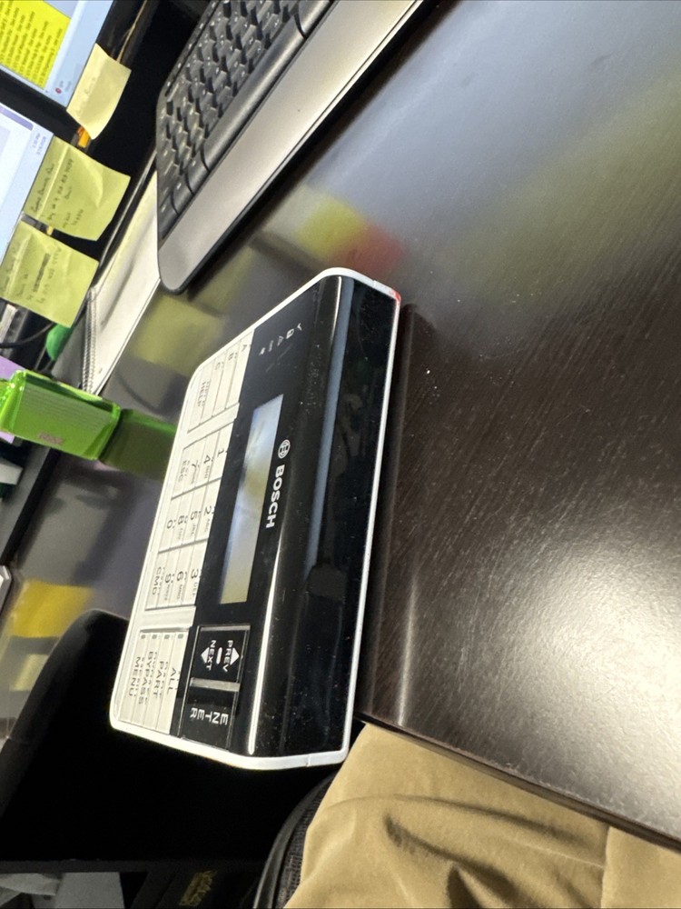 Bosch B920 Security Keypad Soft Keys Text Display Alarm System Tested & Working