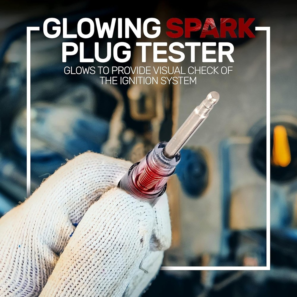 Reliable 6-12 Volt Spark Tester - Diagnose Automotive Ignition Issues with Ease