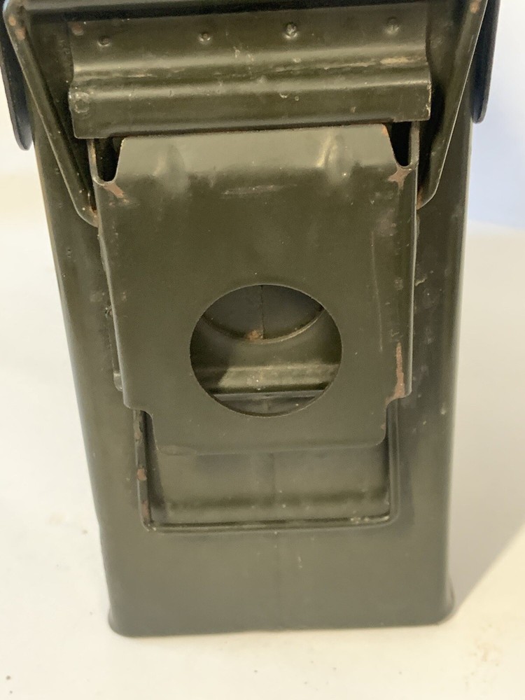 Vintage U.S. Military Ammo Box ~ Empty Case
