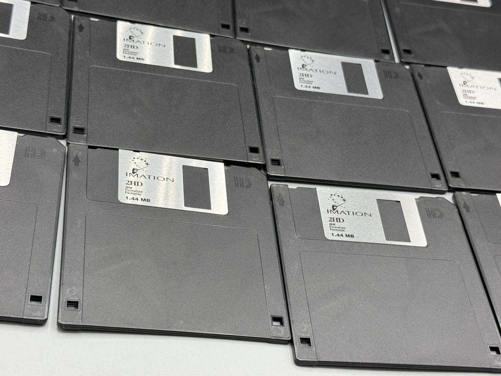 Imation 2HD Diskettes 3.5" Floppy Disk 1.44MB Pack Of 24