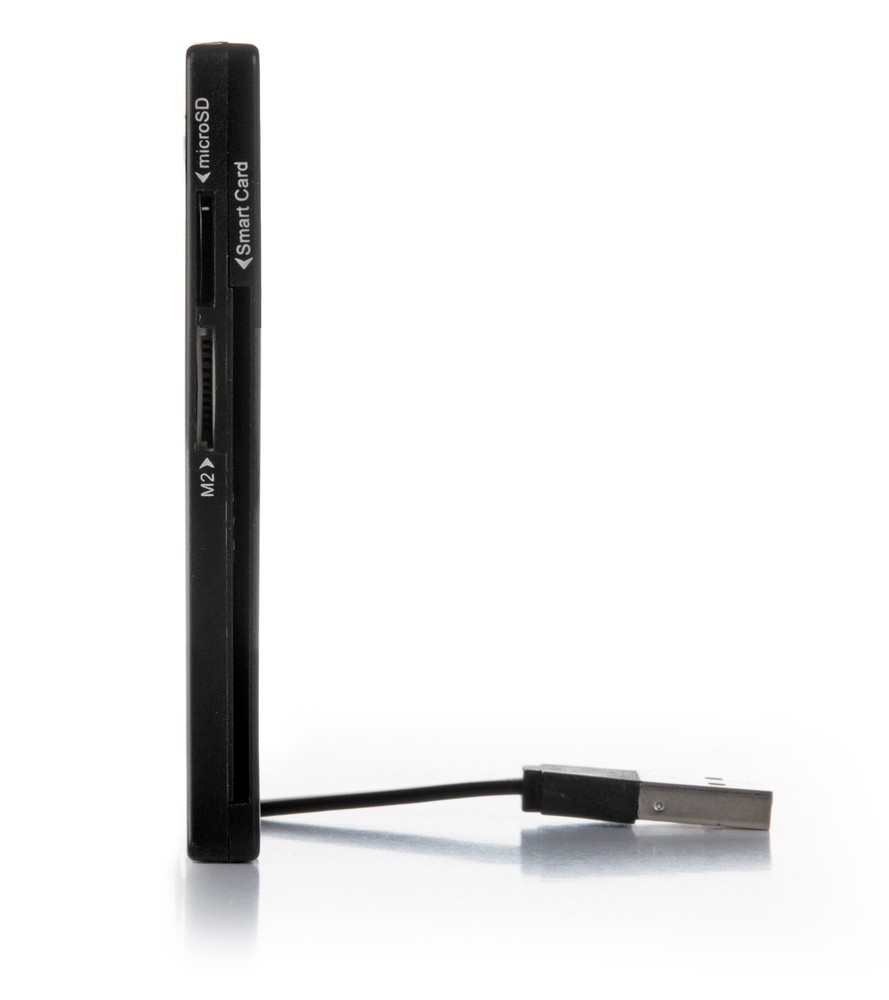 Stanley Global SGT114 DOD CAC USB Smart Card Flash Multi Memory SDXC Reader