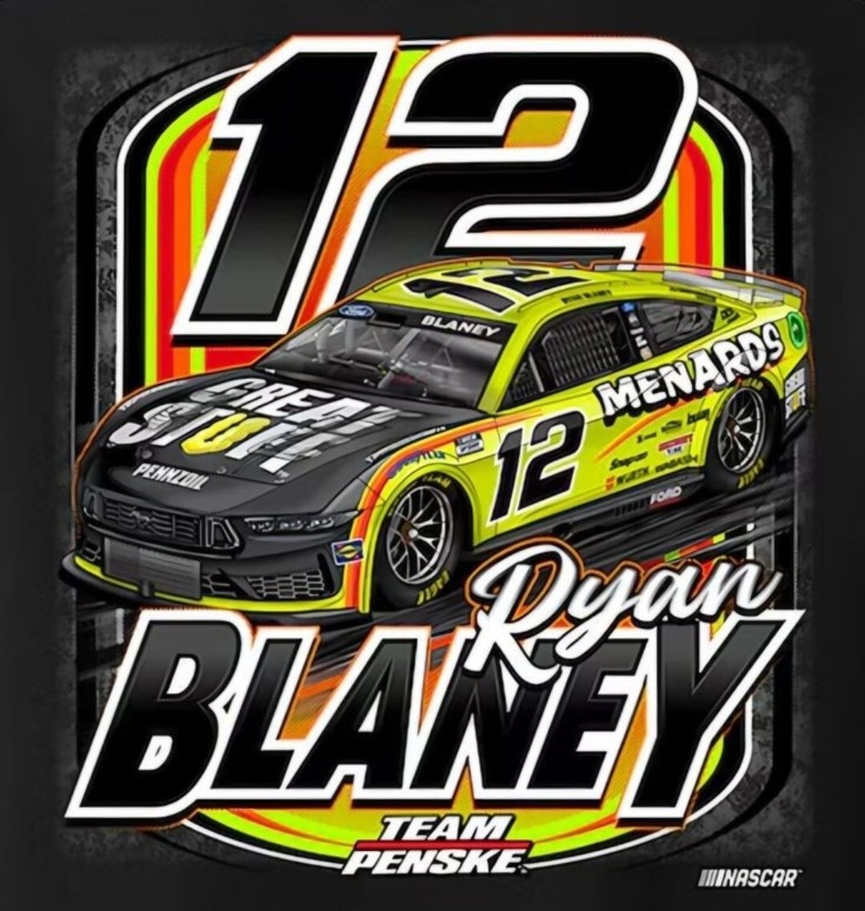 Ryan Blaney Nascar Decal Sticker