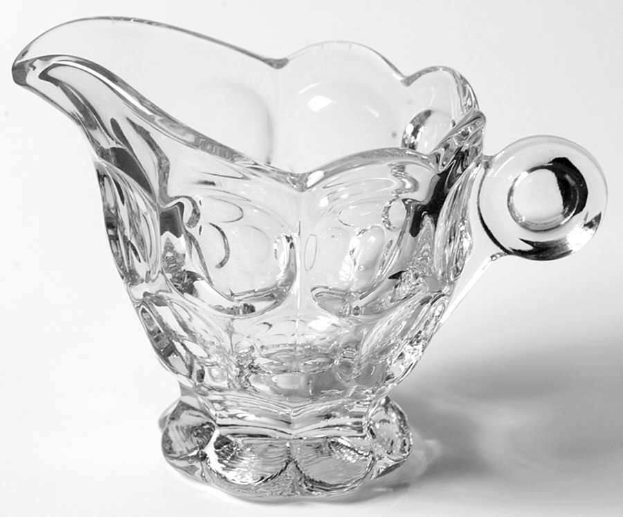 Heisey Whirlpool Clear Creamer 217359