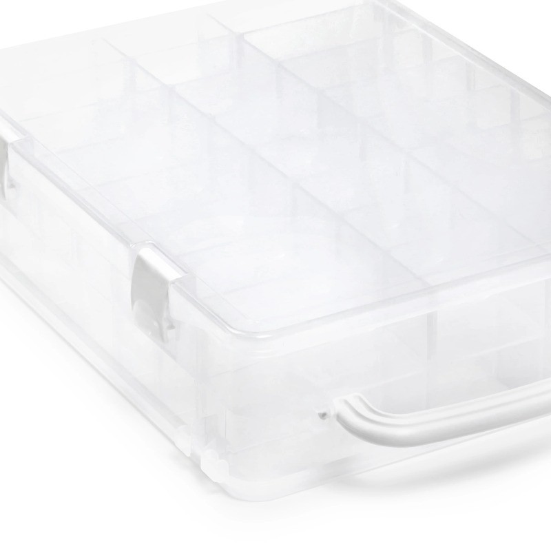 Dritz Thread Storage Box, Stores 48 Spools