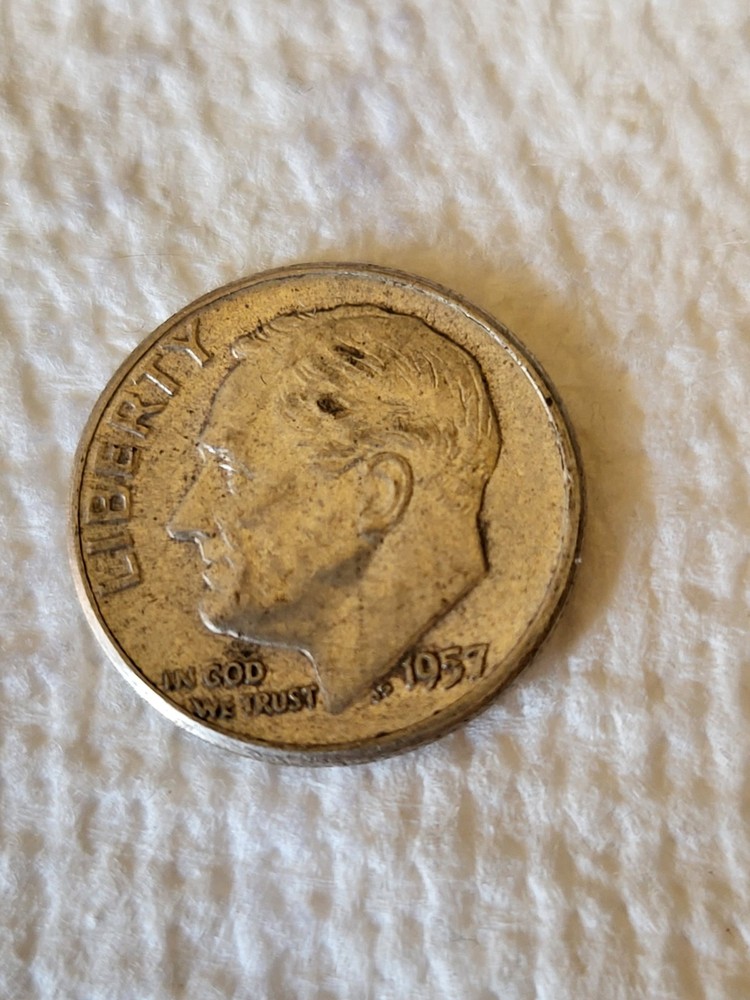 1957-P Roosevelt Dime