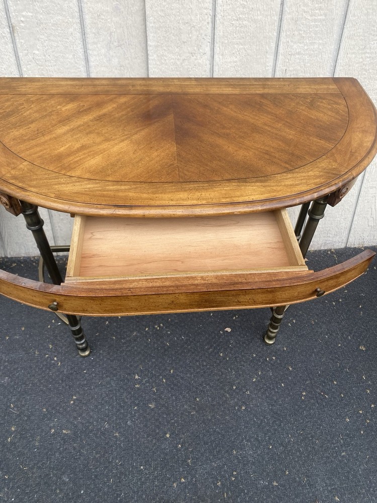 66431 Modern 1/2 Round Console Table Stand