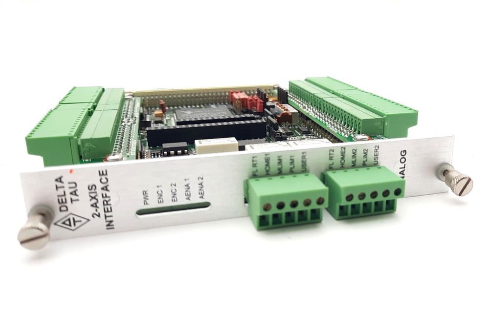 Delta Tau 603398-105 UMAC Turbo 2-Axis Analog Servo Interface Breakout Board