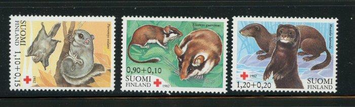 Finland #B227-9 MNH