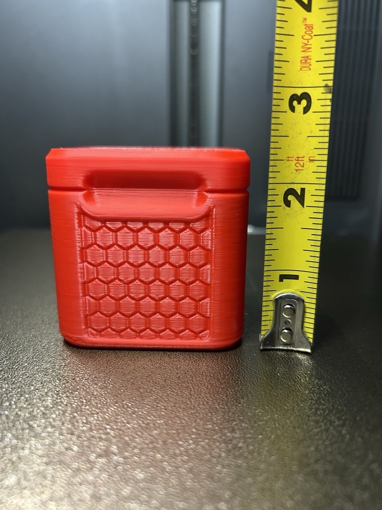 Large Milwaukee Locking Square Container Set 3 Pack 3D Printed Parts Storage