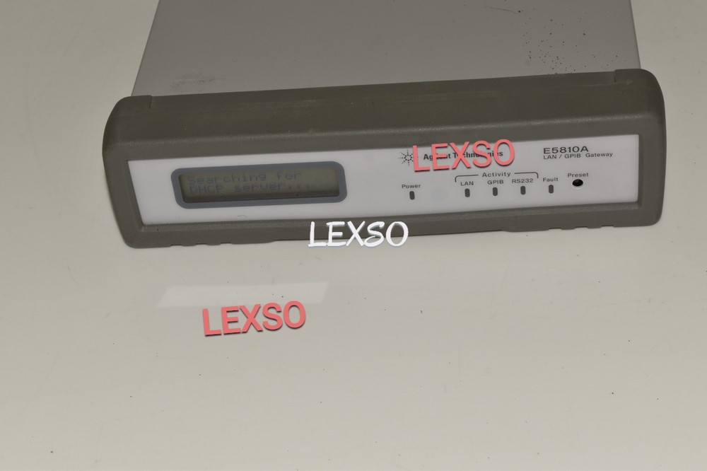 Agilent Keysight E5810A LAN / GPIB Gateway Network Device (CWT44)#