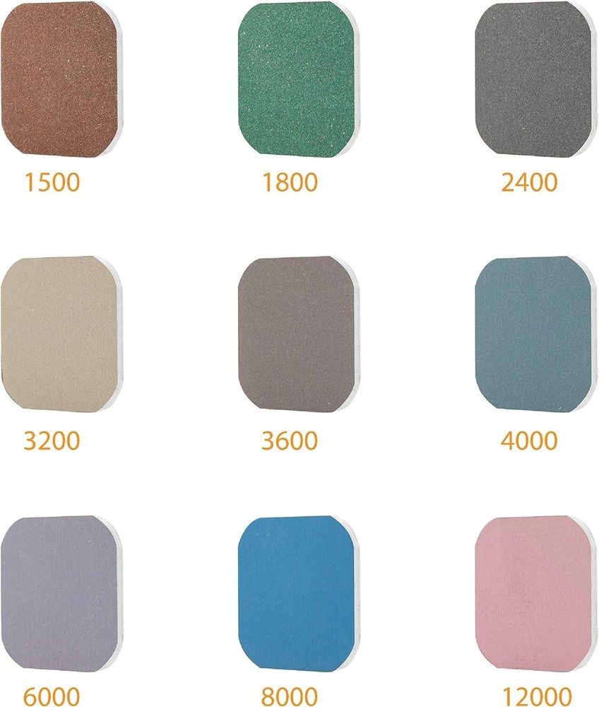 Micro MESH Soft Touch Pads - Versatile 2x2 Inches Sanding for Delicate Surfaces