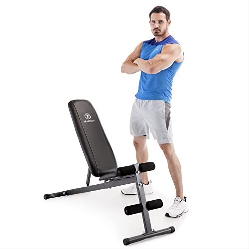 Exercise Utility Bench for Upright, Incline, Decline, and Flat Exercise SB