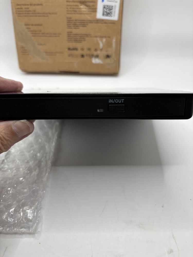 Rioddas External DVD/CD Drive Model BT638 - USB 3.0 Pop-up Mobile External