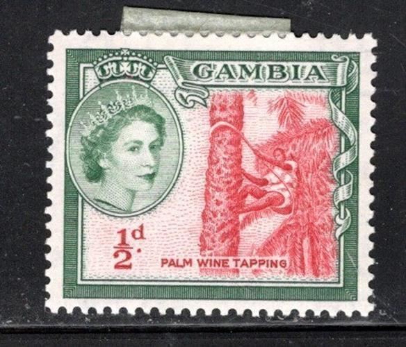 BRITISH GAMBIA   STAMPS   MINT HINGED     LOT 742AF