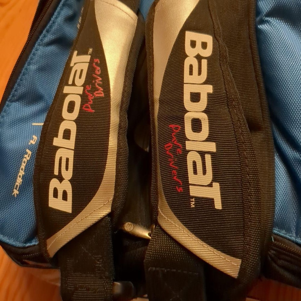 Babolat Pure Drivers Racquet Bag Signed