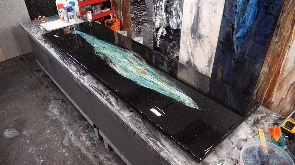 32 oz. Epoxy Undercoat for Countertops: Seals & Bonds - for Stone Coat Projects