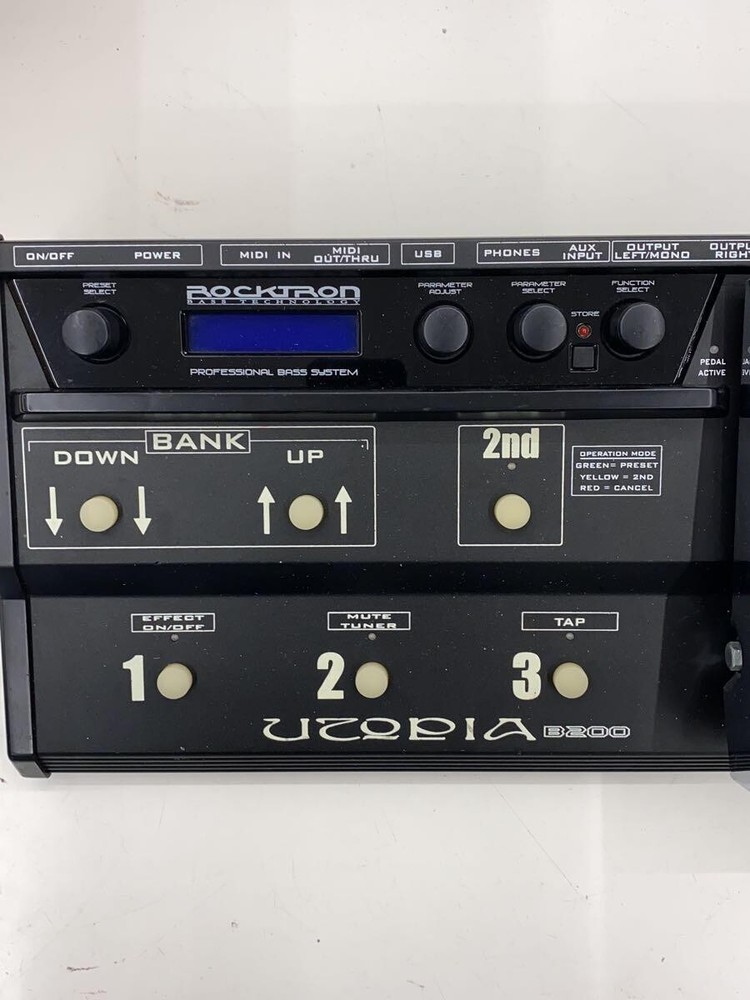 Rocktron Utopia B-200 Bass Effect Pedal