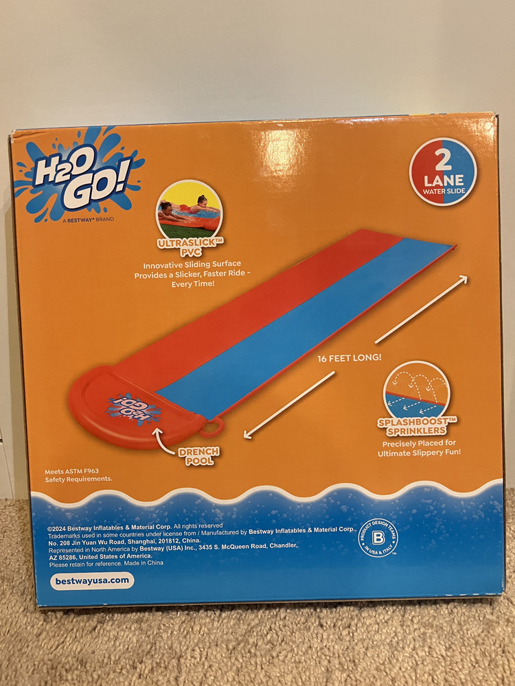 [Zuru] Octopus Splash Pad & H20 GO Double Slide DOUBLE PACK
