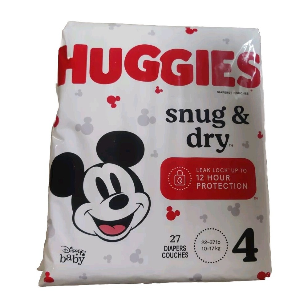 Huggies Snug & Dry Size 4 Pack Of 27