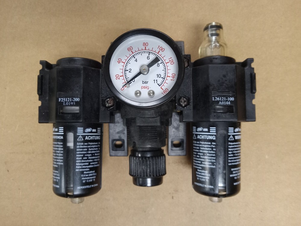 ARO C28121-800 Filter-Regulator-Lubricator, ¼ NPT