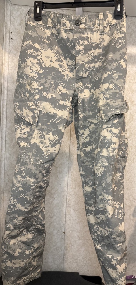 US  ARMY ACU PANTS  SIZE X SMALL - REGULAR