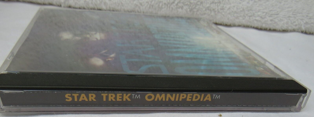 Star Trek Omnipedia Computer Interactive CD Vintage 1995