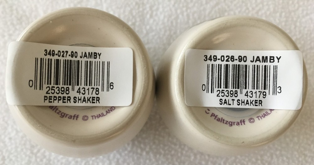 Pfaltzgraff Jamberry Salt & Pepper Shaker Set ~NEW~