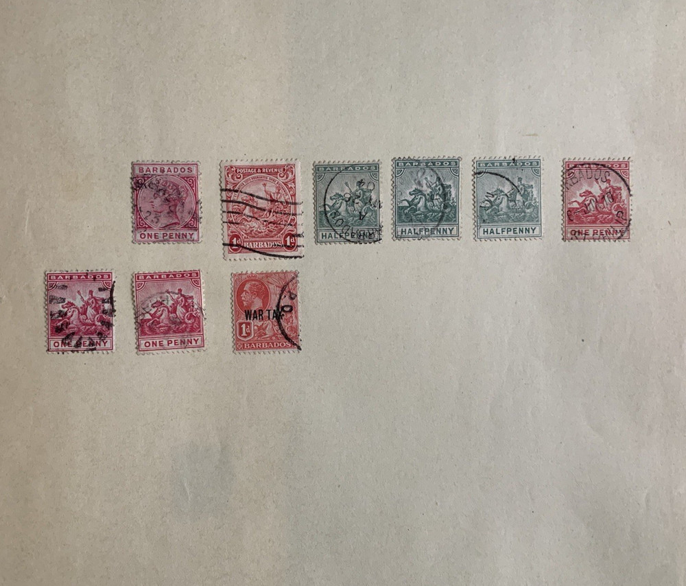 BRITISH COLONIES collection on sheets USED 170+ stamps