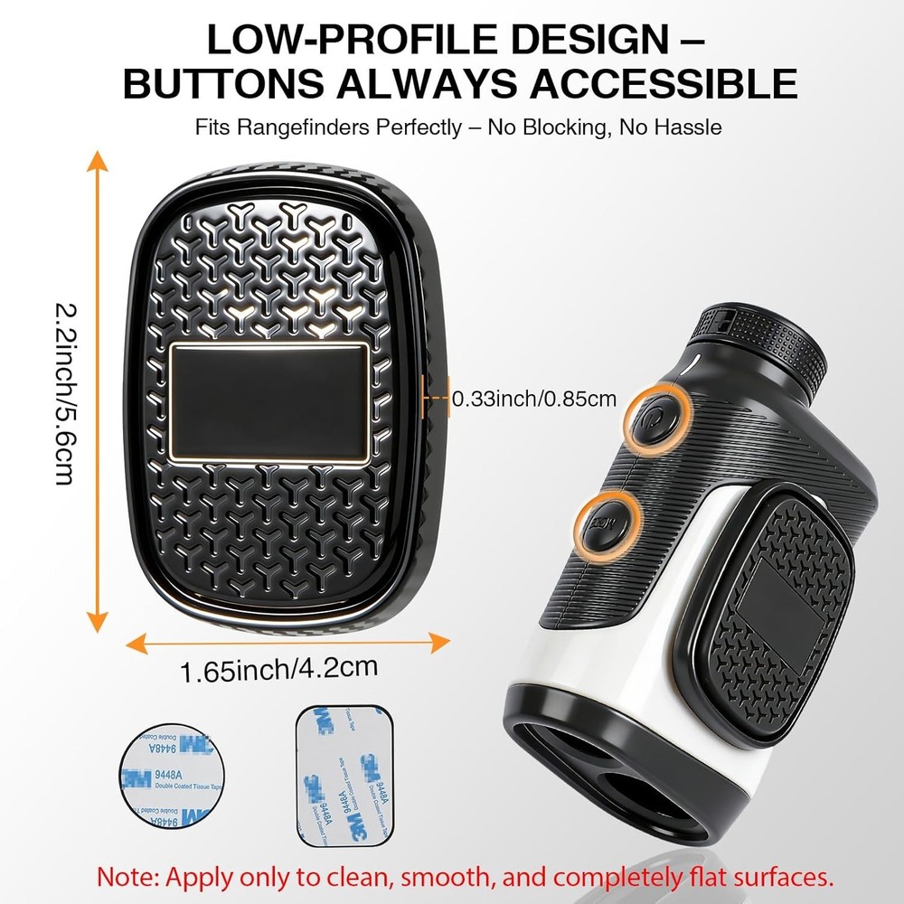 Golf Rangefinder Magnetic Holder Mount, Range Finder Accessories with Strong Mag