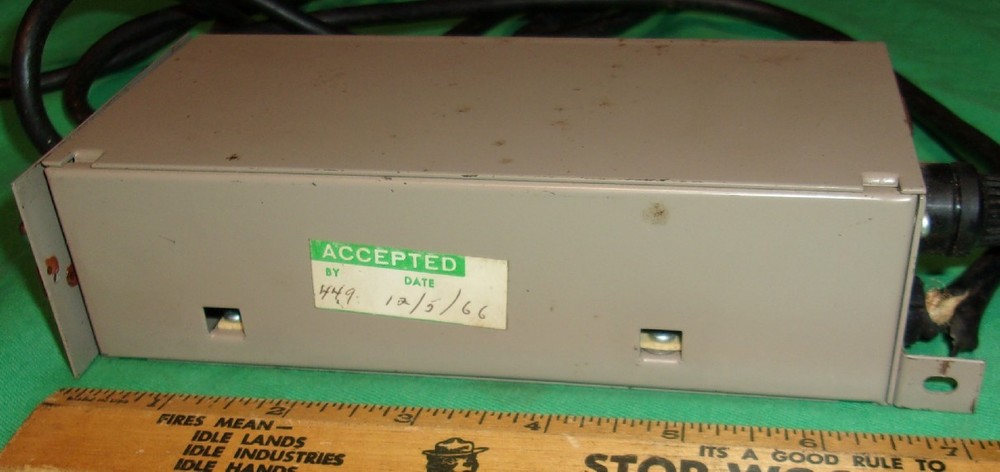 Webster Electric WSC651 Power Supply Working! Clean!