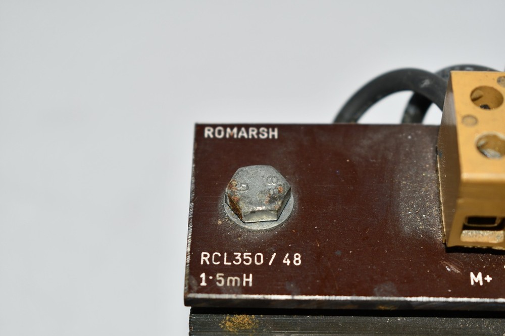 Romarsh RCL350/48 1-5mH 34A Transformer, Dented Mount