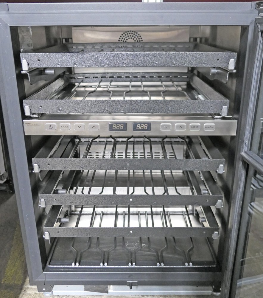 True Residential TWC24DZROGB 24" Undercounter Dual-Zone Wine Cooler Panel Mount
