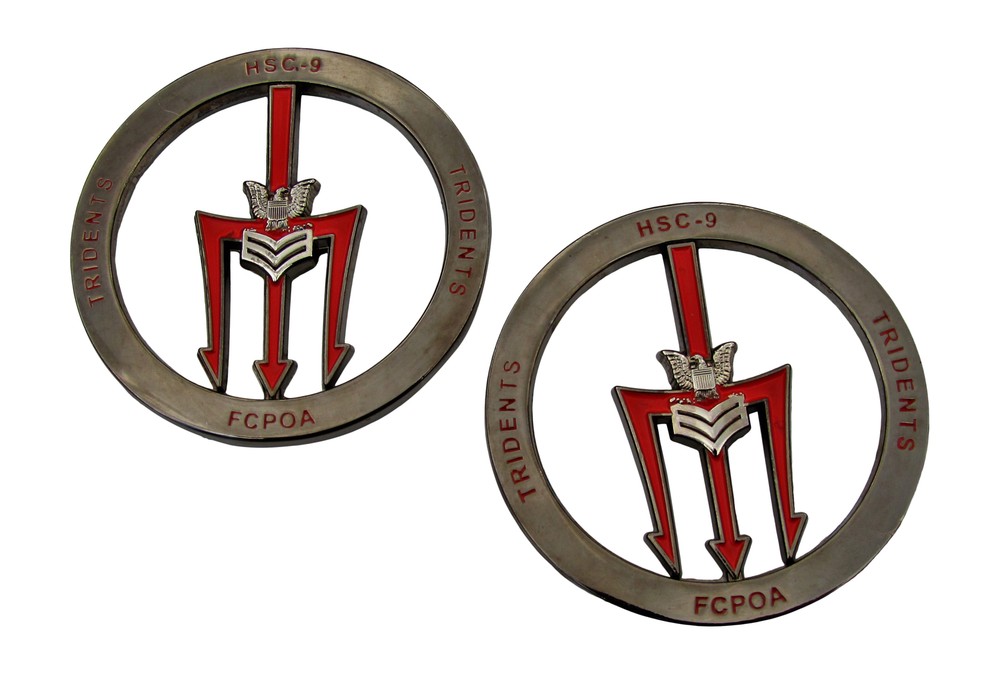 US Navy HSC-9 Challenge Coin