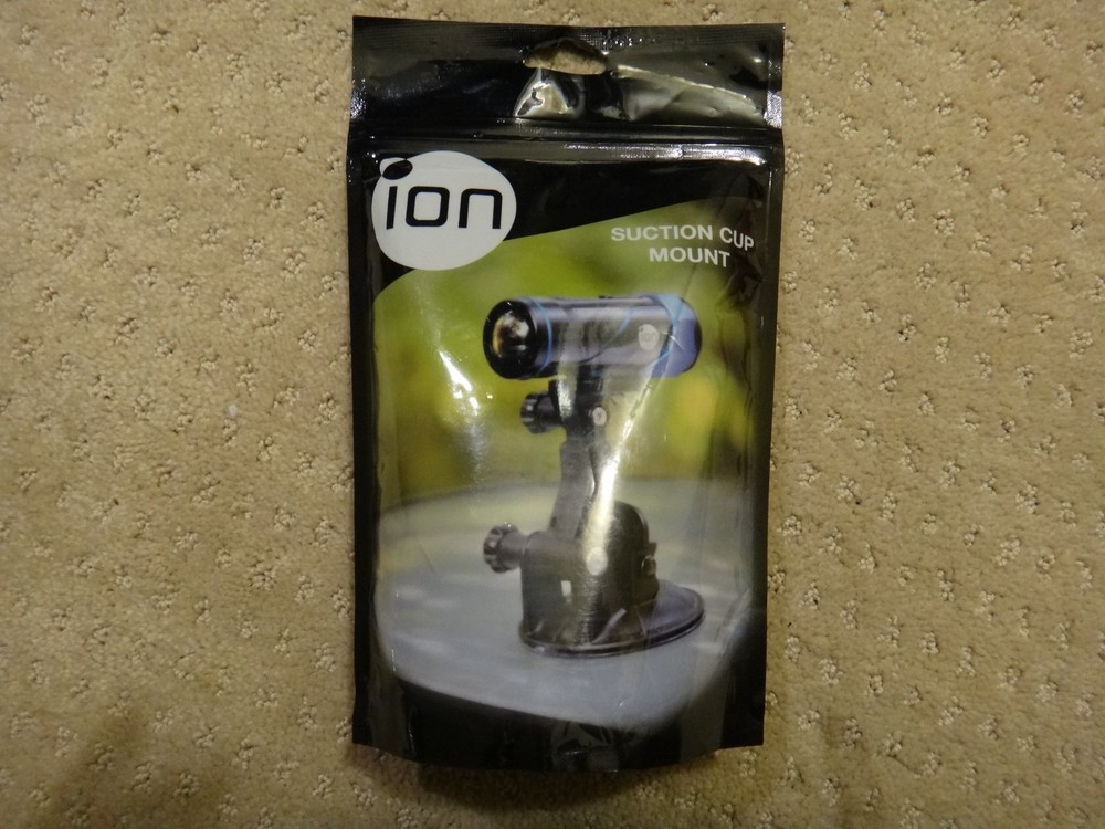 iON Camera Suction Cup Mount - 5011 - Black - New