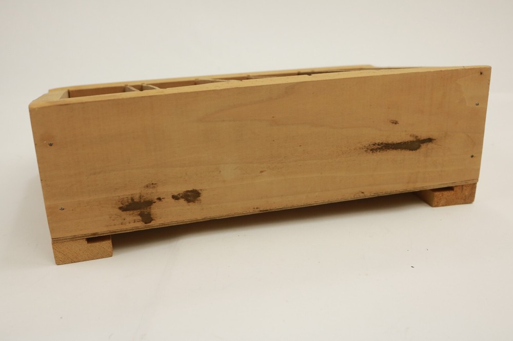 Vintage Original Camera Assistant Front Wooden Box for Accessories Tools