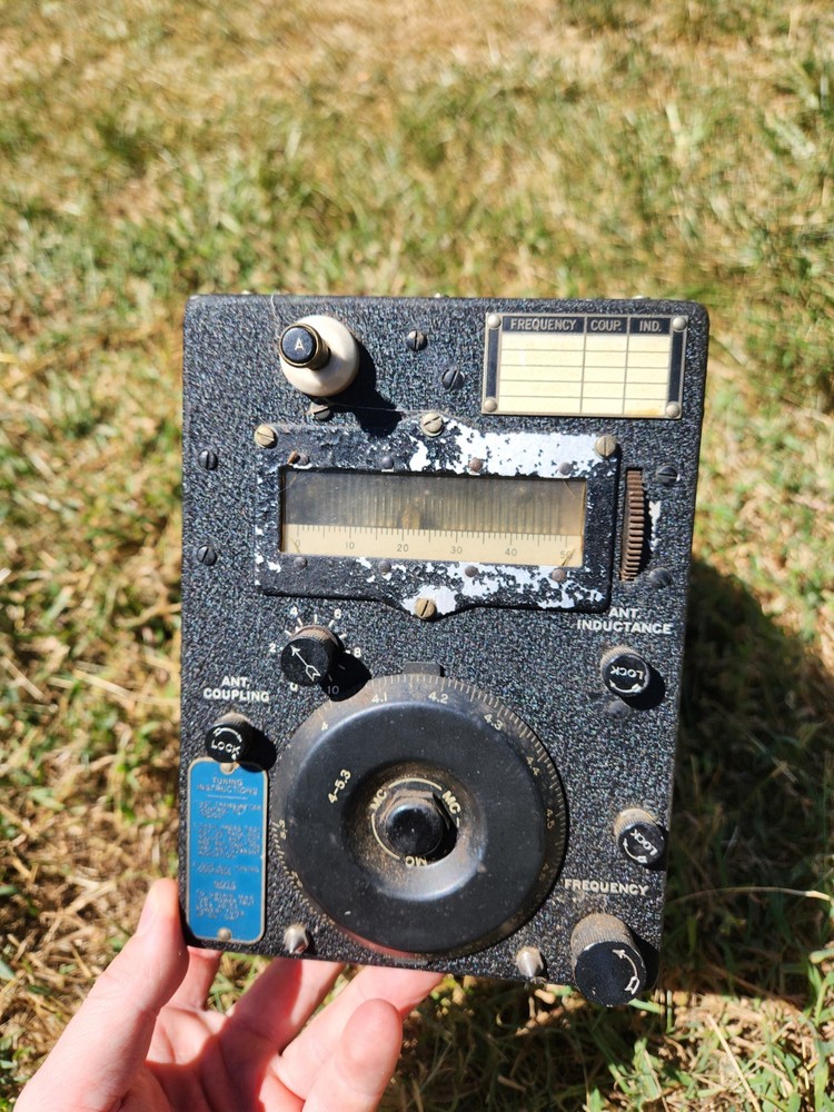 ARC-5 T-20/ARC-5 HF Transmitter Untested For Parts/Repair
