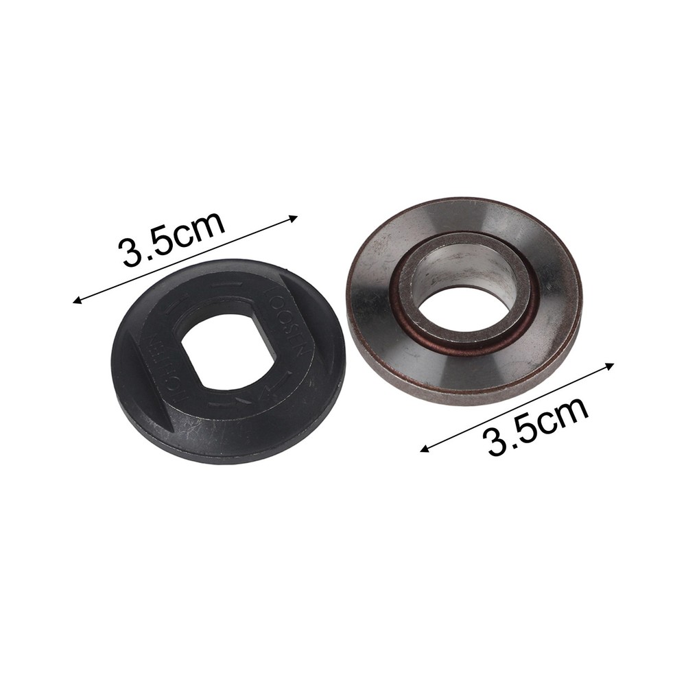 Inner Outer Flanges 2pcs Flanges Installation Guide For DCS391 Circular Saw